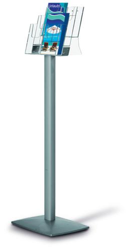 Présentoir Pillar, 6 tablettes, structure argent  L