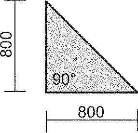 Gera Angle de liaison anguleux Milano 90°  L