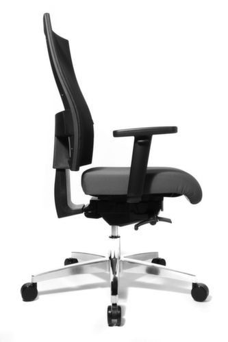 Topstar Siège pivotant Sitness 60 avec articulation Body-Balance-Tec, Dossier maille, anthracite  L