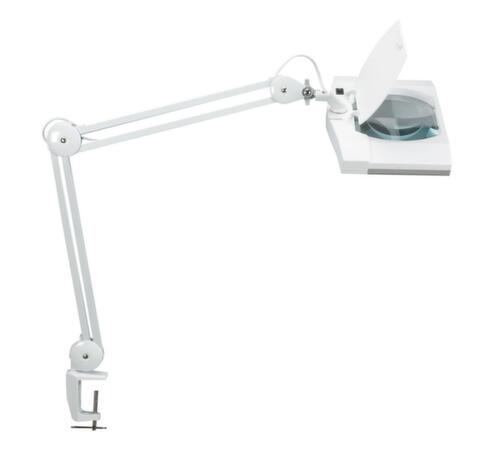 MAUL Lampe loupe MAULvitrum à tête rectangulaire  L