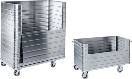 ZARGES Chariot conteneur en aluminium  L