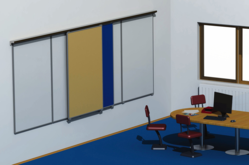 Glissière murale modulaire pour tableaux  L