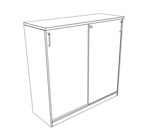 Nowy Styl Armoire à portes coulissantes pour bureau E10  L