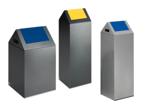 VAR Collecteur de recyclage avec couvercle oscillant  L