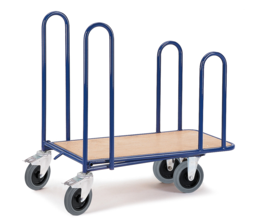 Rollcart Voitures de piquetage C+C, force 400 kg, plateau longueur x largeur 1000 x 510 mm  L