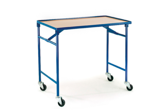 Rollcart Chariot de table pliable 1000x600 mm, force 150 kg, 1 plateaux  L