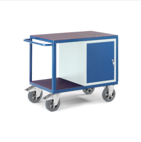 Rollcart Chariot de table et de placard lourd, force 1000 kg, plateau longueur x largeur 1000 x 700 mm  L