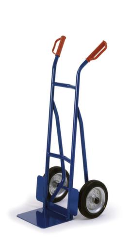 Rollcart diable d’empilage ESD, force 200 kg, caoutchouc plein bandage  L