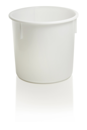 Cuve ronde de qualité alimentaire, blanc nature, 200 l, rond  L