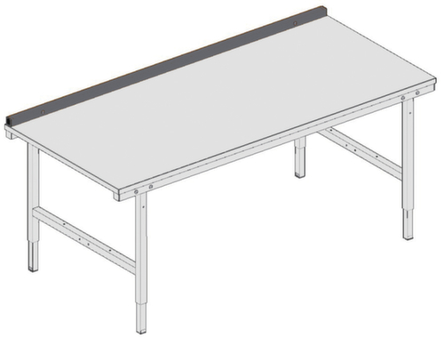 Rocholz Panneau d'affichage pour table d'emballage, hauteur 40 mm  L