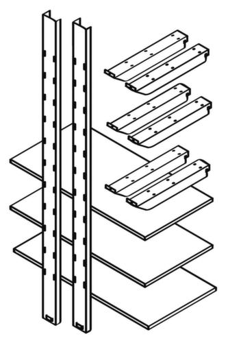 Säbu Rayonnage de stockage pour conteneur  L