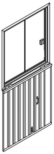 Säbu Fenêtre coulissante pour box de stockage  L