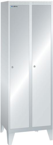 LISTA Armoire vestiaire avec 2 compartiments, largeur de compartiment 300 mm  L