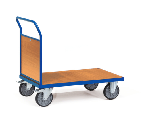 fetra Chariot à ridelles, force 600 kg, plateau longueur x largeur 1200 x 800 mm  L