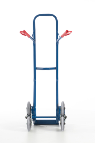 Rollcart Diable pour escaliers 3 étoiles, force 150 kg, largeur de pelle 300 mm, bandage TPE  L