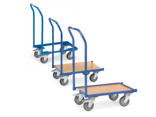 fetra Chariot avec barre de poussée ESD pour bac norme Europe  L