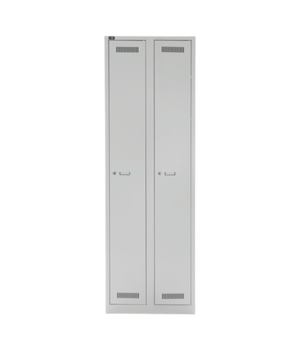 Bisley Armoire vestiaire Light avec 2 compartiments, largeur de compartiment 300 mm