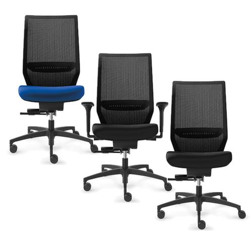 Dauphin Chaise de bureau pivotant avec mécanisme synchrone  L