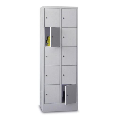 PAVOY Armoire multicases Basis gris clair avec max. 8 casiers  L