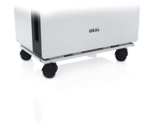 IDEAL Health Chariot pour purificateur d'air, acier gris clair  L