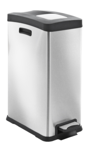 Poubelle à pédale acier inoxydable EKO Rejoice Step, 30 l  L