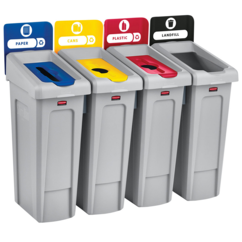 Rubbermaid Kit d'étiquettes autocollantes Slim Jim®  L