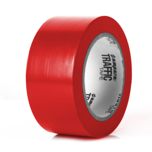 a.m.p.e.r.e. Ruban de marquage au sol TRAFFIC Tape Standard, rouge  L