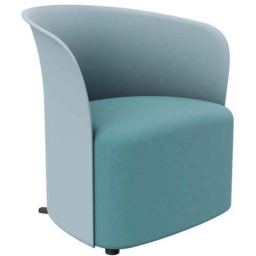 Paperflow Fauteuil CROWN avec coque d'assise confortable  L