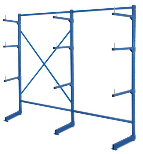 Rayonnage cantilever avec 4 niveaux de stockage  L