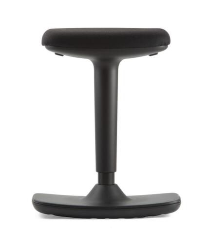 Dauphin Tabouret pivotant to-swift avec mécanisme de bascule, assise noir  L