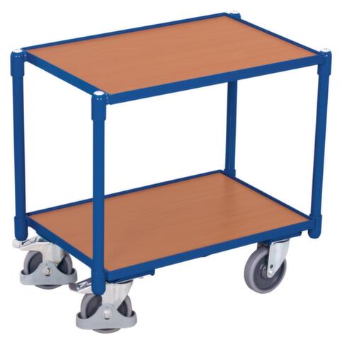 VARIOfit Chariot à plateaux 605x410 mm, force 250 kg, 2 plateaux  L