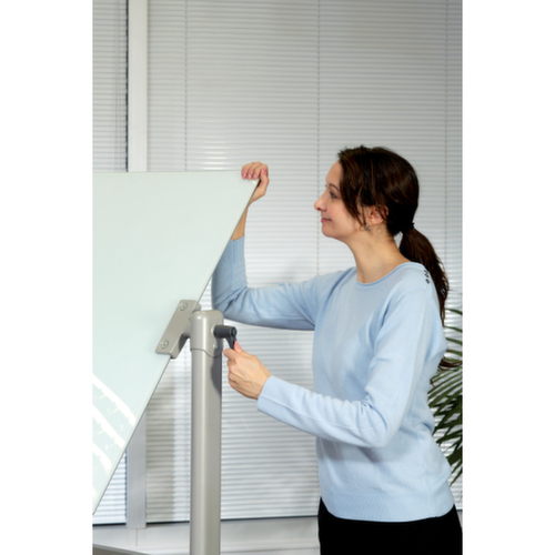 nobo Tableau blanc mobile, hauteur x largeur 1360 x 1800 mm  L