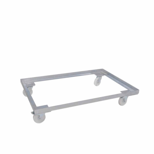 Cadre roulant pour palettes, force 500 kg, longueur de plateau 1200 mm