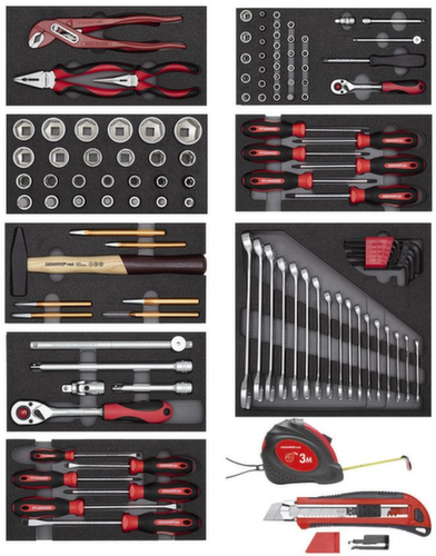 GEDORE RED R21010001 Jeu d'outils 8x modules CT 119 pièces  L