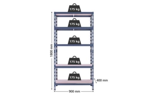 UDOBÄR Rayonnage de stockage  L