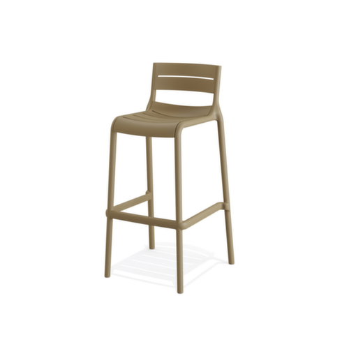 VEBA Tabouret de bar Essentials Calor, assise sable  L