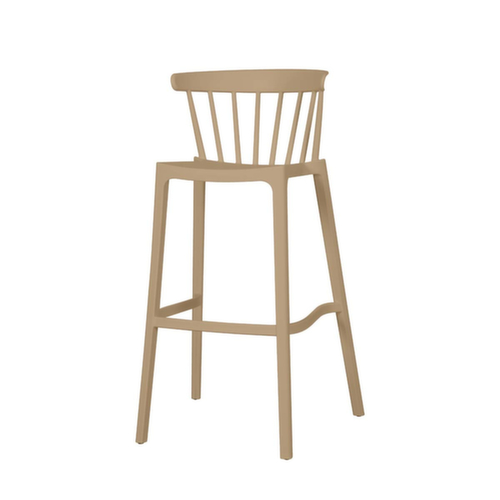 VEBA Tabouret de bar Essentials Windson, assise sable  L