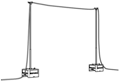 Schake rack pour panneau d'avertissement  L