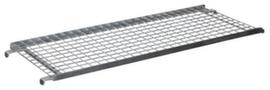 VARIOfit Tablette grillagée galvanisée pour chariot à étagères, longueur x largeur 1320 x 535 mm