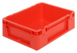 Bacs industriels gerbables, rouge, capacité 10 l