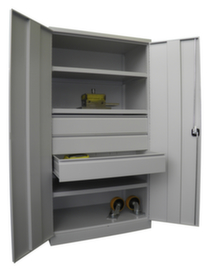 PAVOY Armoire lourde Basis gris clair à tiroirs, largeur 1040 mm