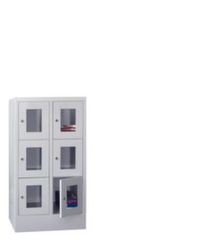 PAVOY armoire multicases Basis, 6 compartiments