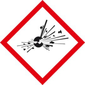 Symbole de danger, étiquette