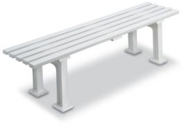 Banc en plastique