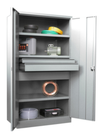 PAVOY Armoire lourde Basis gris clair à tiroirs, largeur 1040 mm