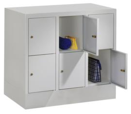 PAVOY armoire multicases Basis, 6 compartiments