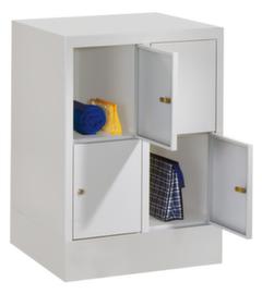 PAVOY armoire multicases Basis, 4 compartiments