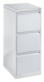 C+P Armoire pour fiches, 1 rangée, RAL7035 gris clair/RAL7035 gris clair