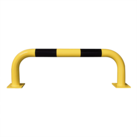 Moravia Arceau de protection BLACK BULL tube d'acier Ø 76 mm, hauteur x largeur 350 x 1000 mm