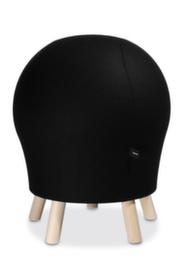 Topstar Siège ballon Sitness 5 Alpine, assise noir, 4 pieds